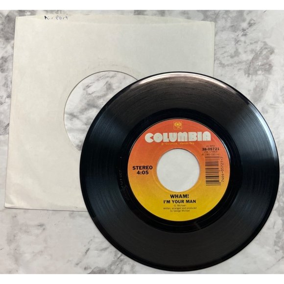 Wham! I'm Your Man / Do It Right 45 Pop 1985 George Michael Columbia 38-05721 - Picture 3 of 4